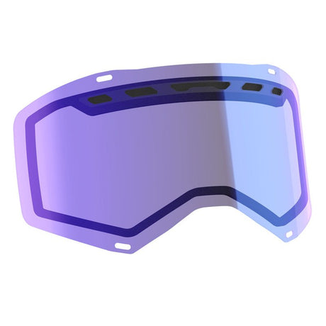 Scott Snowmobile Double ACS Lens Prospect/Fury Illuminator Blue Chrome - DRIVEN Canada's Powersports 192820142135264582-342
