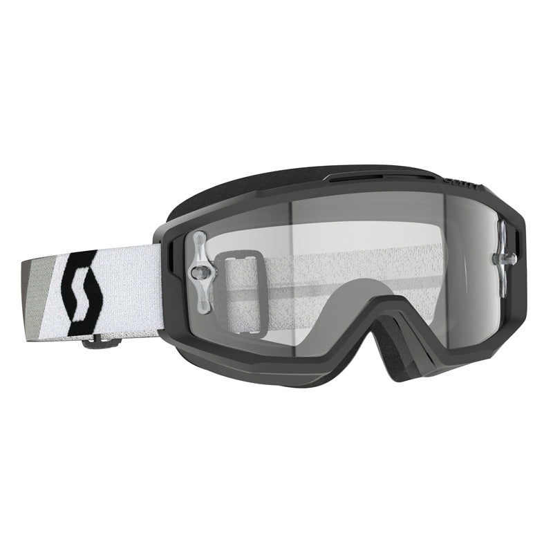 Scott Split OTG Goggles Premium Black/White Clear Works - DRIVEN Canada's Powersports 196530066125285537-7702113