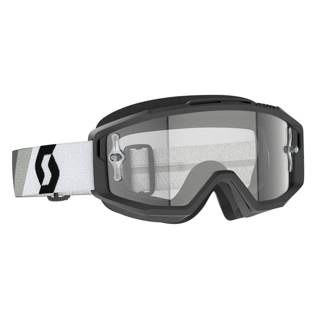 Scott Split OTG Goggles Premium Black/White Clear Works - DRIVEN Canada's Powersports 196530066125285537-7702113