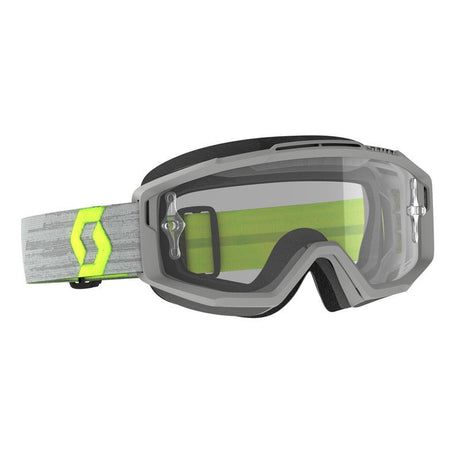 Scott Split OTG MX Goggles (Grey/Yellow Clear Works) - DRIVEN Canada's Powersports 192820572215285537-1120113