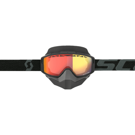 SCOTT USA SPLIT OTG SNOWMOBILE GOGGLES (BLACK LIGHT SENSITIVE RED CHROME) - DRIVEN Canada's Powersports 192820572260285542 - 0001341