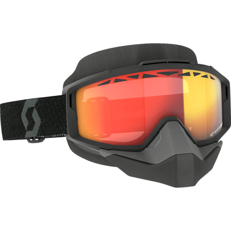 SCOTT USA SPLIT OTG SNOWMOBILE GOGGLES (BLACK LIGHT SENSITIVE RED CHROME) - DRIVEN Canada's Powersports 192820572260285542 - 0001341