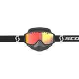 SCOTT USA SPLIT OTG SNOWMOBILE GOGGLES (BLACK/WHITE LIGHT SENSITIVE RED CHROME) - DRIVEN Canada's Powersports 196530066170285542 - 1007341