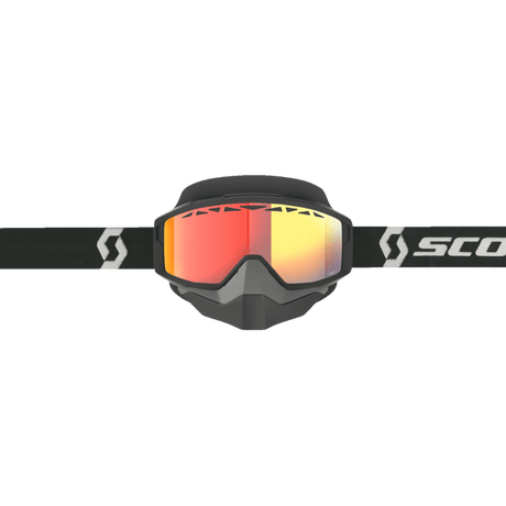 SCOTT USA SPLIT OTG SNOWMOBILE GOGGLES (BLACK/WHITE LIGHT SENSITIVE RED CHROME) - DRIVEN Canada's Powersports 196530066170285542 - 1007341