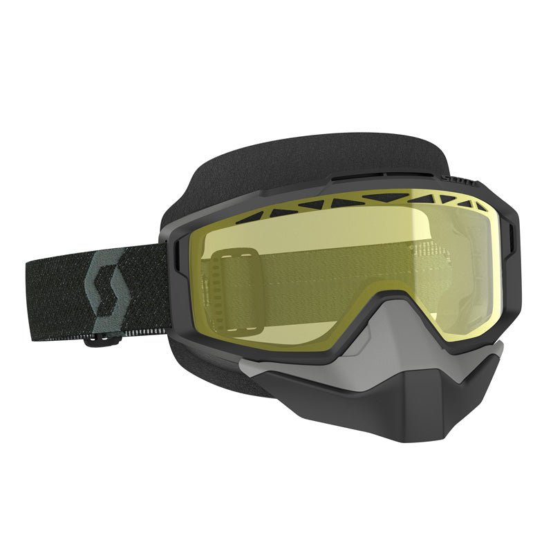SCOTT USA SPLIT OTG SNOWMOBILE GOGGLES (BLACK/WHITE YELLOW) - DRIVEN Canada's Powersports 192820572246285543 - 0001029