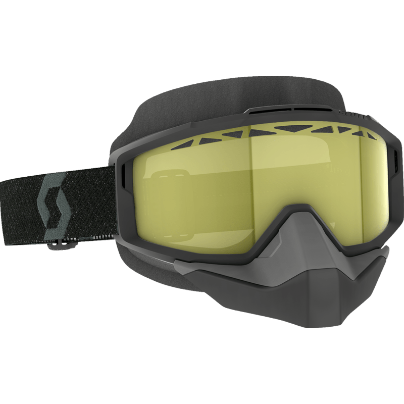 SCOTT USA SPLIT OTG SNOWMOBILE GOGGLES (BLACK/WHITE YELLOW) - DRIVEN Canada's Powersports 192820572246285543 - 0001029