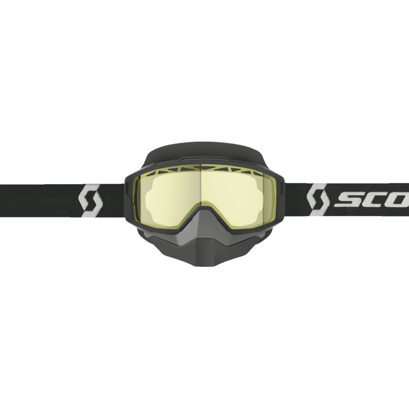SCOTT USA SPLIT OTG SNOWMOBILE GOGGLES (BLACK/WHITE YELLOW) - DRIVEN Canada's Powersports 192820572246285543 - 0001029