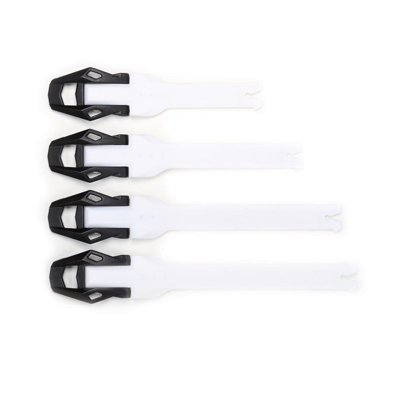SCOTT USA STRAP AND BUCKLE SET FOR 450 MX BOOTS WHITE/BLACK (231776 - 1035223) - Driven Powersports Inc.231776 - 1035223