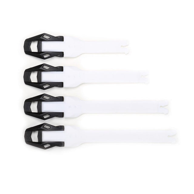 SCOTT USA STRAP AND BUCKLE SET FOR 450 MX BOOTS WHITE/BLACK (231776 - 1035223) - Driven Powersports Inc.231776 - 1035223