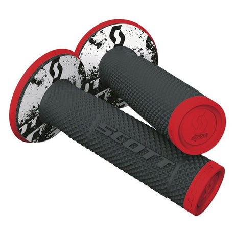 SCOTT USA SX II MX GRIPS WITH DONUTS NEON GREEN/BLACK - Driven Powersports Inc.889143674237219624 - 4959