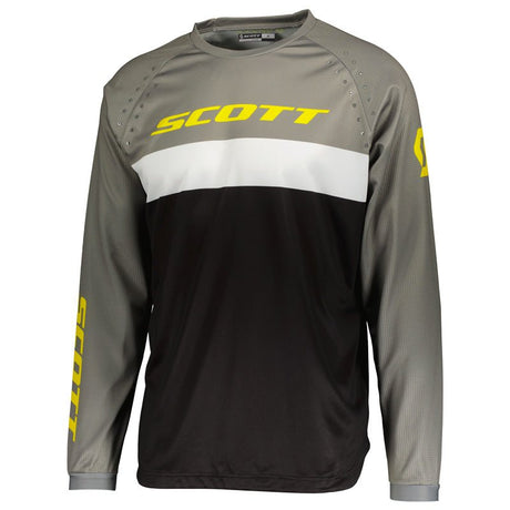 SCOTT USA 350 SWAP EVO JERSEY - BLACK/YELLOW (2XL) - Driven Powersports Inc.7615523287543285587 - 1001006