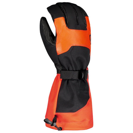 SCOTT USA CUBRICK LONG GLOVES - BLACK/ORANGE (2XL) - Driven Powersports Inc.7613317945228262552 - 0001006