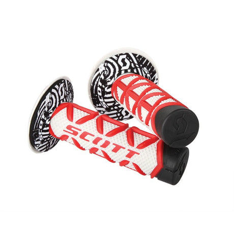 SCOTT USA DIAMOND MX GRIPS WITH DONUTS ORANGE/BLACK - Driven Powersports Inc.886687936661219626 - 1005