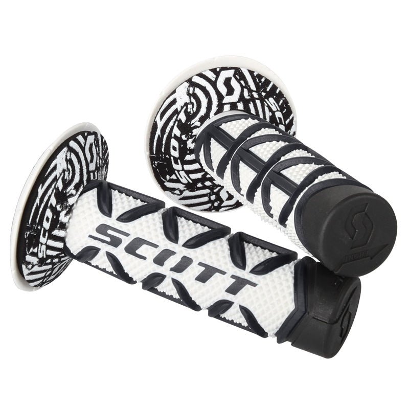 SCOTT USA DIAMOND MX GRIPS WITH DONUTS ORANGE/BLACK - Driven Powersports Inc.886687936685219626 - 1007