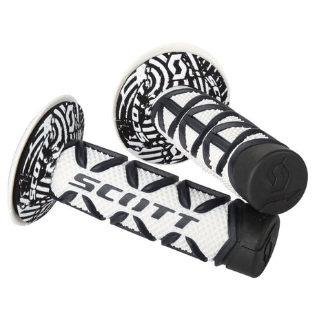 SCOTT USA DIAMOND MX GRIPS WITH DONUTS ORANGE/BLACK - Driven Powersports Inc.886687936685219626 - 1007