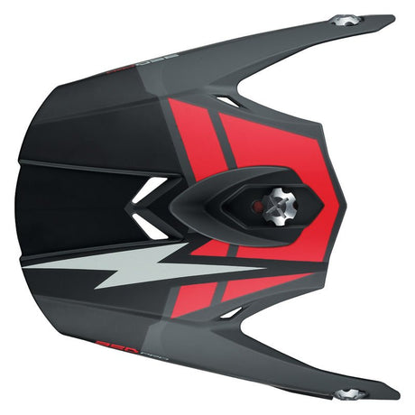 SCOTT USA PEAK FOR 350 PRO PODIUM 2015 HELMET GREY/RED (238118 - 4591797) - Driven Powersports Inc.238118 - 4591797