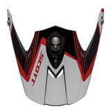 SCOTT USA PEAK FOR 350 PRO SLIPSTREAM 2014 HELMET BLACK/RED - Driven Powersports Inc.233222 - 1042222