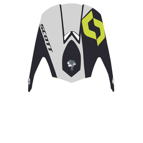 SCOTT USA PEAK FOR 350 PRO TROPHY 2018 HELMET BLACK/YELLOW (266320 - 1040) - Driven Powersports Inc.266320 - 1040