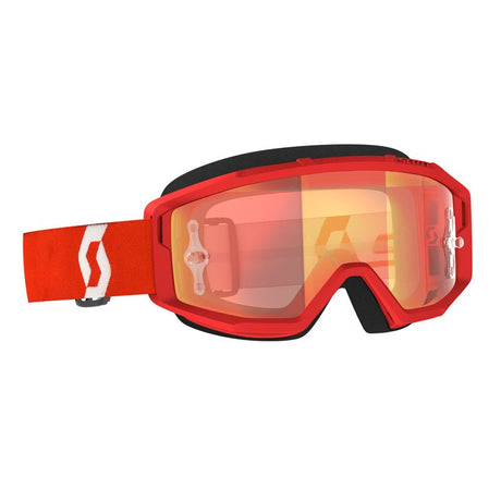 SCOTT USA PRIMAL GOGGLES RED/WHITE - ORANGE CHROME WORKS - Driven Powersports Inc.192820844978278597 - 1005280