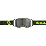 SCOTT USA PROSPECT GOGGLES KHAKI GREEN/NEON YELLOW LIGHT SENSITIVE GREY WORKS - DRIVEN Canada's Powersports 196530065876272820 - 7701327