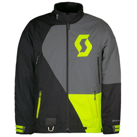 SCOTT USA RCX - I DRYO JACKET - BLACK/NEON YELLOW (L) (278412 - 4755008) - Driven Powersports Inc.7615523631384278412 - 4755008