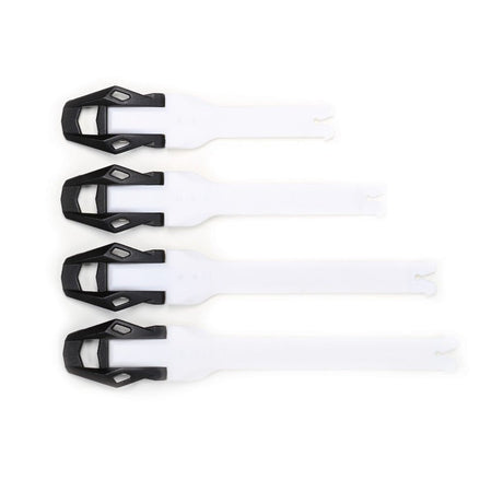 SCOTT USA STRAP AND BUCKLE SET FOR 450 MX BOOTS WHITE/BLACK (231776 - 1035223) - Driven Powersports Inc.231776 - 1035223