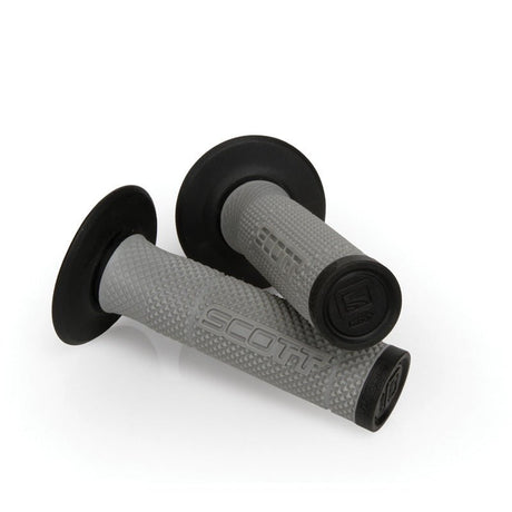 SCOTT USA SX II MX GRIPS WITH DONUTS GREY/BLACK (219624 - 1019) - Driven Powersports Inc.886687936586219624 - 1019