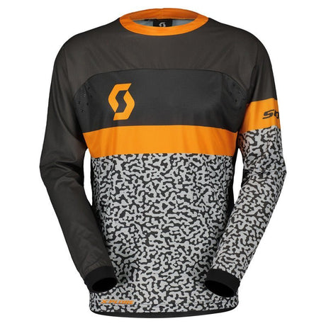 SCOTT USA X - PLORE SWAP JERSEY - GREY/ORANGE (2XL) - Driven Powersports Inc.7615523907380292378 - 1294006