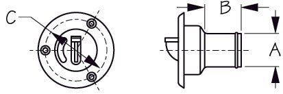 Sea - Dog Deck Fill With Keyless Cap - DRIVEN Canada's Powersports 035514357494357030-1