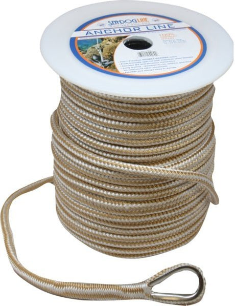 Sea - Dog Double Braided Nylon Anchor Line - DRIVEN Canada's Powersports 035514302715302112200G/W-1