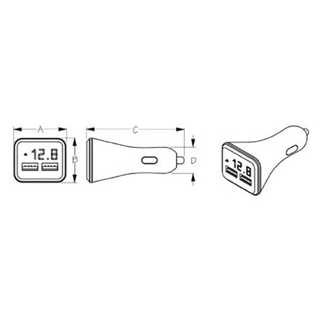 Sea - Dog Double USB Power Plug - DRIVEN Canada's Powersports 035514428866426513-1