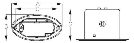 Sea - Dog Flush Mount Horn V2 Grills - DRIVEN Canada's Powersports 035514432061431230-1