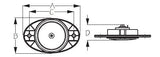 Sea - Dog Flush Mount Horn V3 Grills - DRIVEN Canada's Powersports 035514432078431250-1