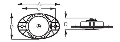 Sea - Dog Flush Mount Horn V3 Grills - DRIVEN Canada's Powersports 035514432078431250-1