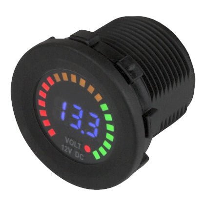 Sea - Dog Rainbow Display Digital Voltmeter - DRIVEN Canada's Powersports 035514425964421617-1