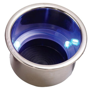 Sea - Dog Stainless Steel Drink Holder With LED - DRIVEN Canada's Powersports 035514588737588074-1