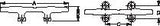 Sea - Dog Steel Open Base Cleat - DRIVEN Canada's Powersports 035514041034041606-1
