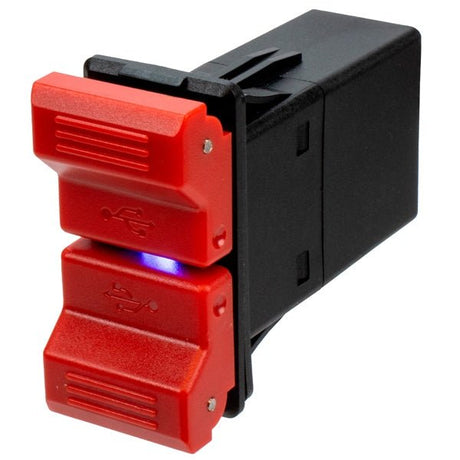 Sea - Dog USB 3.0 & USB - C Rocker Style Power Socket With Dual Fixed Covers - DRIVEN Canada's Powersports 035514433440426545-1