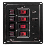 Sea - Dog Vertical Switch Panel Made In Aluminum - DRIVEN Canada's Powersports 035514423359422010-1