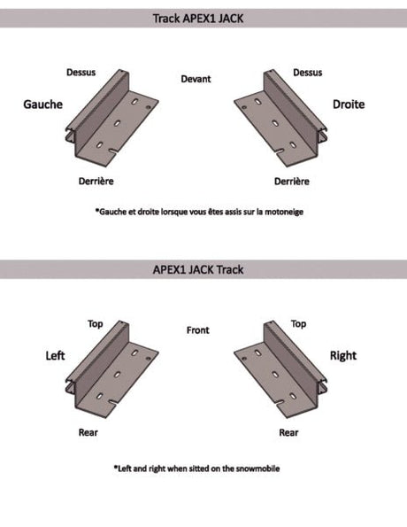 SEATJACK TRACKS APEX 2011 YAM QTY2 SEAT JACK (T - AP11J) - Driven Powersports Inc.9999999988T - AP11J
