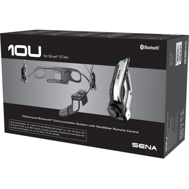 SENA 10U - BLUETOOTH COMMUNICATION SYSTEM FOR SHOEI GT - AIR HELMET - Driven Powersports Inc.88546500113310U - SH - 11