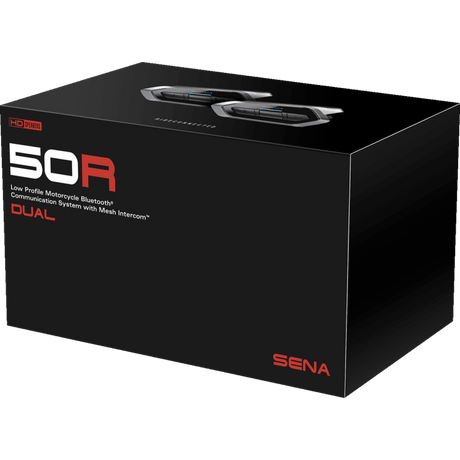 SENA 50R HARMAN KARDON BLUETOOTH COMMUNICATION SYSTEM WITH MESH INTERCOM (DUAL PACK) - Driven Powersports Inc.88546501345750R - 02D