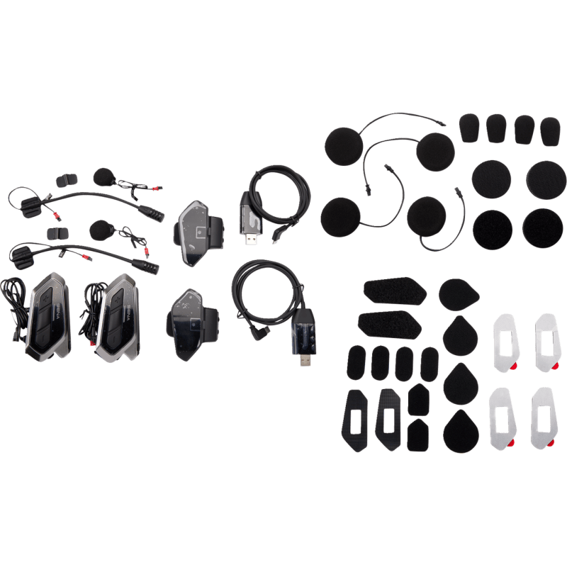 SENA 50R HARMAN KARDON BLUETOOTH COMMUNICATION SYSTEM WITH MESH INTERCOM (DUAL PACK) - Driven Powersports Inc.88546501345750R - 02D