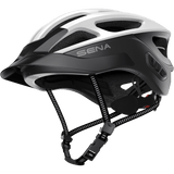 SENA CYCLING HELMET R1 EVO Matte White Front - Driven Powersports