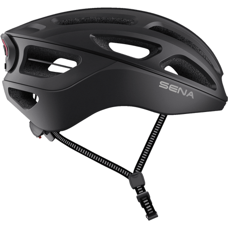 SENA CYCLING HELMET R1 EVO Matte Black Right Side - Driven Powersports