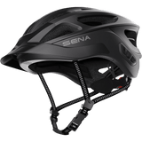 SENA CYCLING HELMET R1 EVO Matte Black Front - Driven Powersports
