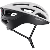 SENA CYCLING HELMET R1 EVO Matte White Right Side - Driven Powersports