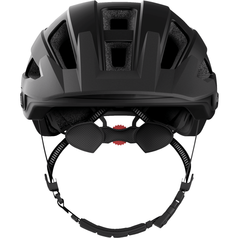 SENA M1 EVO SENA MTB HELMET Matte Black Front - Driven Powersports