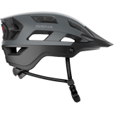 SENA M1 EVO SENA MTB HELMET Matte Gray Right Side - Driven Powersports