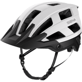 SENA M1 EVO SENA MTB HELMET Matte White Front - Driven Powersports